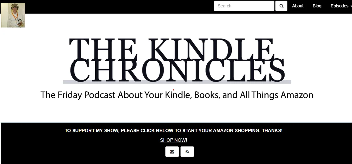 The Kindle Chronicles podcast site