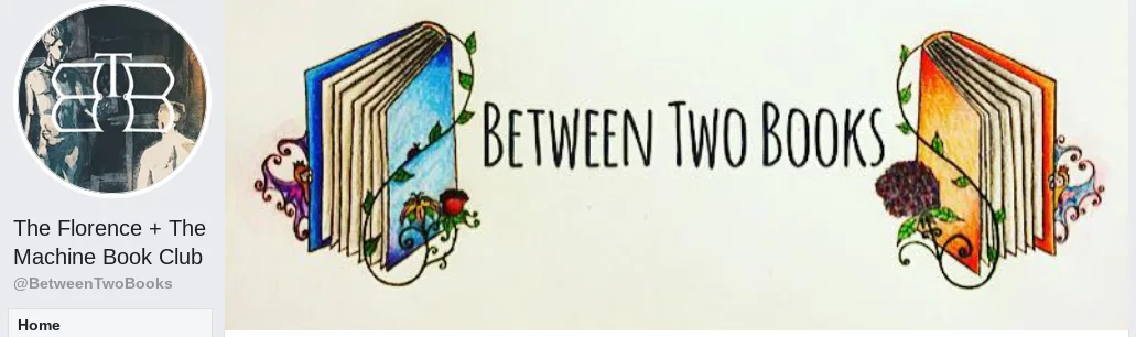 The Between Two Books Facebook page