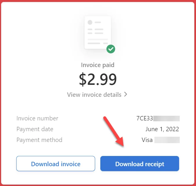 Downloadreceipt
