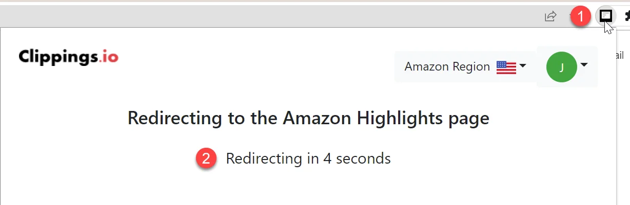 Chrome extension redirect