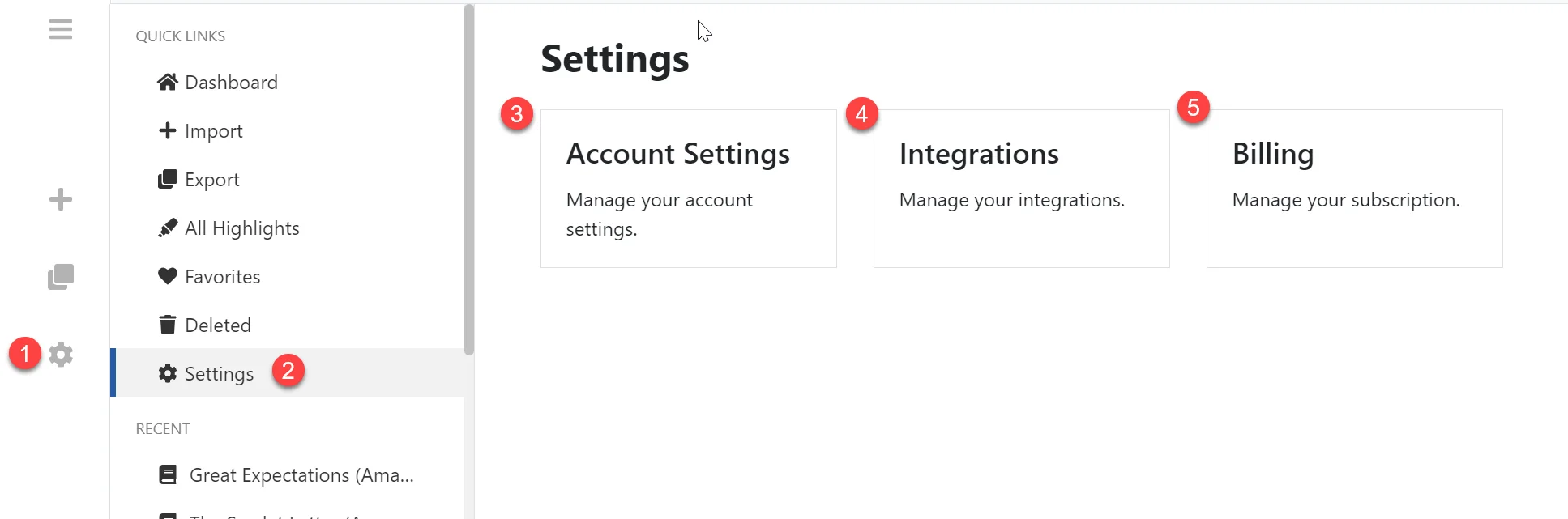Explorer settings