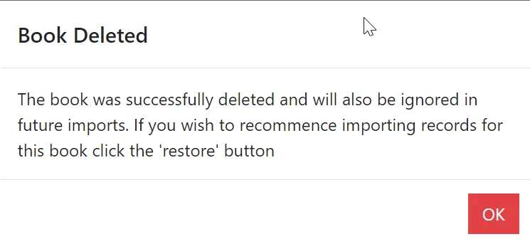 Book deleted